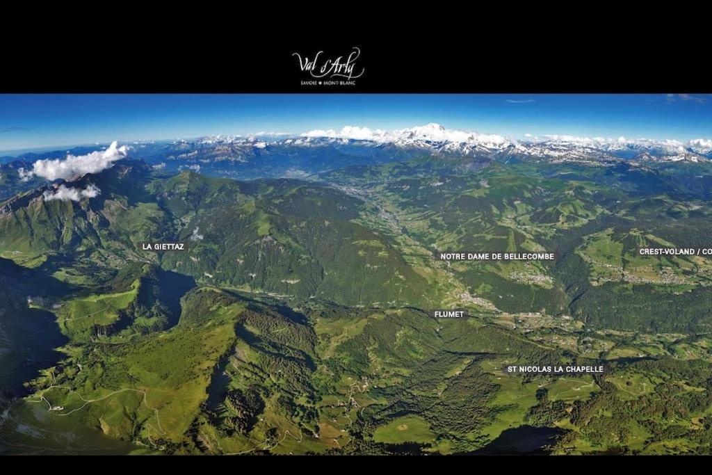 Le Gite Du Val Flumet Exteriör bild